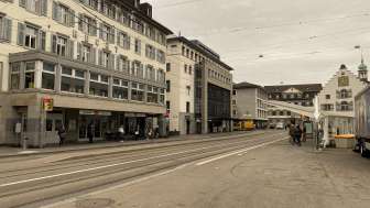 Haltestelle St. Gallen Marktplatz