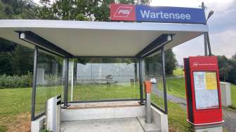 Haltestelle Wartensee